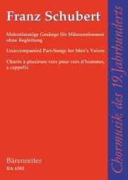 Unaccompanied Part Songs for Men's Voices