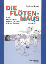 Die Floeten-Maus, Volume 2. Transverse flute lessons for the beginner