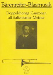 Double Chorus Canzonas by Old Italian Masters for Brass Ensemble (Playing Score)