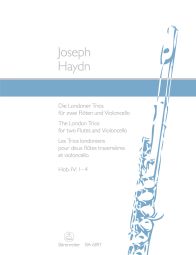 London Trios for Two Flutes & Cello (Hob.IV:1-4)