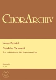 Sacred Choral Music: 12 Choral Movements for Mixed Chorus (G)