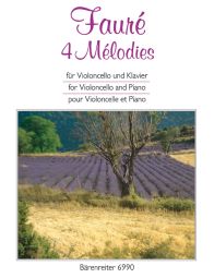4 Mélodies arranged for Violoncello and Piano