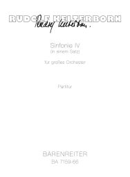 Symphony No.4 (Study Score)