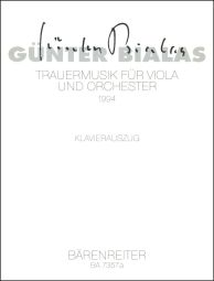 Trauermusik Viola solo and Orchestra (Viola & Piano)