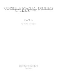 Cantus (Violin & Organ)