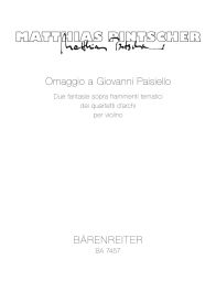 Omaggio a Giovanni Paisiello for Violin Solo