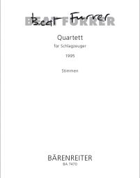 Quartet for Percussion (Set of Parts)