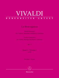 La Stravaganza Op.4 Volume 1 (Nos 1-6) (Full Score)