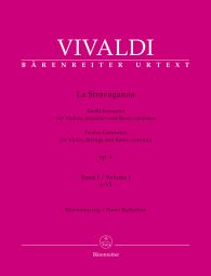La Stravaganza Op.4 Volume 1 (Nos 1-6) (Violin & Piano)