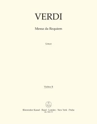 Requiem (Messa da Requiem) (Violin II)