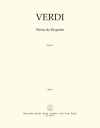 Requiem (Messa da Requiem) (Viola)