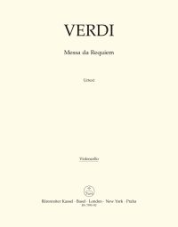 Requiem (Messa da Requiem) (Cello)