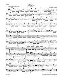 Gloria RV 589 (Cello/Bass)