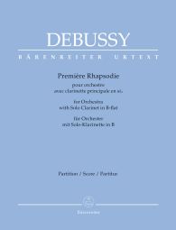 Première Rhapsodie for Orchestra with Solo Clarinet in B-flat (Full Score, paperback)