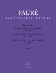 Piano Quartet No.2 in G minor Op.45 (Score & Parts)