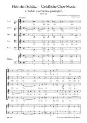 Verleih uns Frieden genädiglich No.4 SWV 372 from Geistliche Chor-Music