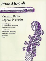 Capricci in musica. Selected Pieces in three parts (Score & Parts)
