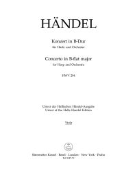 Concerto for Harp in B-flat Major Op.4/6 (HWV 294) (Viola)