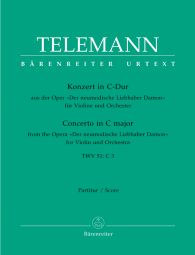 Concerto for Violin in C (TWV 51: C3) Score