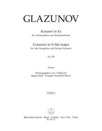 Concerto for Alto Saxophone Op.109 (Violin I)