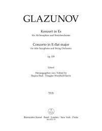 Concerto for Alto Saxophone Op.109 (Viola)