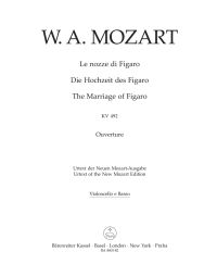 Overture to The Marriage of Figaro (K.492) (Cello/Bass)