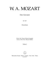 Overture to Don Giovanni (K.527) (Violin I)