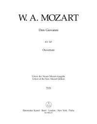 Overture to Don Giovanni (K.527) (Viola)