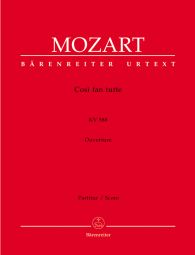 Overture to Cosi fan tutte (K.588) (Full Score)
