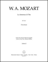 Overture to La clemenza di Tito (K.621) (Violin II)
