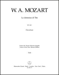 Overture to La clemenza di Tito (K.621) (Viola)