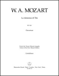 Overture to La clemenza di Tito (K.621) (Bass)