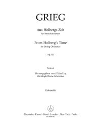 Holberg Suite (From Holberg's Time) Op.40 (Cello)