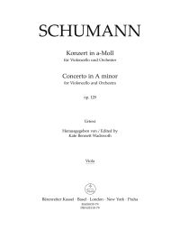 Concerto for Violoncello in A minor Op.129 (Viola)
