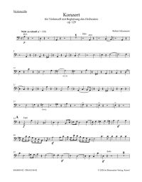 Concerto for Violoncello in A minor Op.129 (Cello)