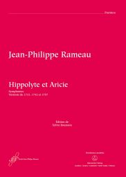 Hippolyte et Aricie RCT 43 (Versions of 1733, 1742 & 1757) Symphonies (Full Score, paperback)