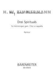 Three Spirituals for 6-part Mixed Chorus a cappella
