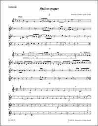 Stabat mater (Violin II)