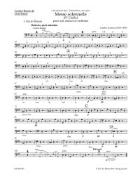 Messe solennelle (Ste Cécile) (Double Bass)