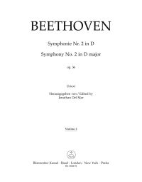 Symphony No.2 in D major Op.36 (Violin I)