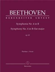 Symphony No.4 in B-flat major Op.60 (Full Score, paperback)