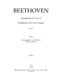 Symphony No.8 in F major Op.93 (Violin I)