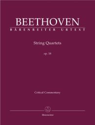 String Quartets Op.18 Nos 1-6 (Critical Commentary)
