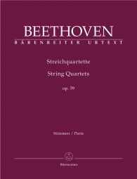 String Quartets Op.59 Nos 1-3 (Parts)