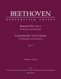Concerto No.3 in C minor Op.37 for Piano (Full Score, paperback)