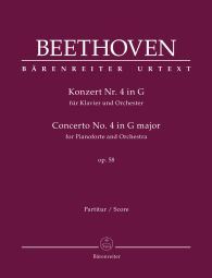 Concerto No.4 in G major Op.58 for Piano (Full Score, paperback)