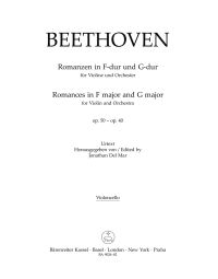 Romances for Violin and Orchestra Op.40 and Op.50 (Cello)