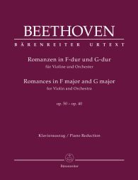 Romances for Violin and Orchestra Op.50 and Op.40 (Violin & Piano)
