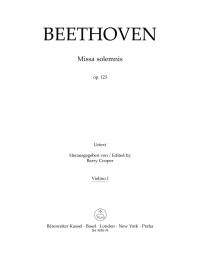 Missa solemnis Op.123 (Violin I)