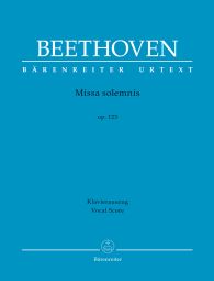 Missa solemnis Op.123 (Vocal Score)